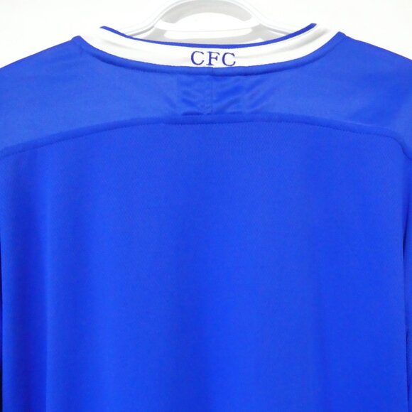 Y2K | UMBRO | 2003 - 2005 | XL- extra large | Blue and White Chelsea Home Shirt - Picture 11 of 16